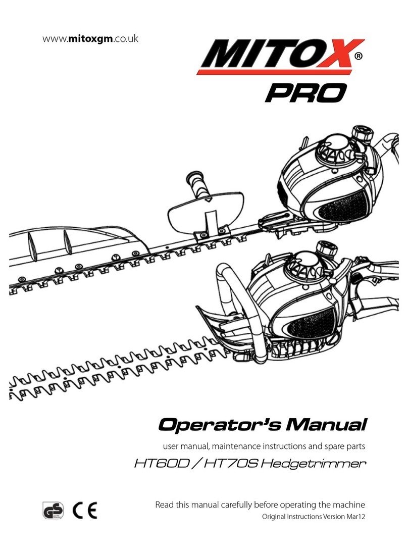 Mitox HT60D Operator's manual