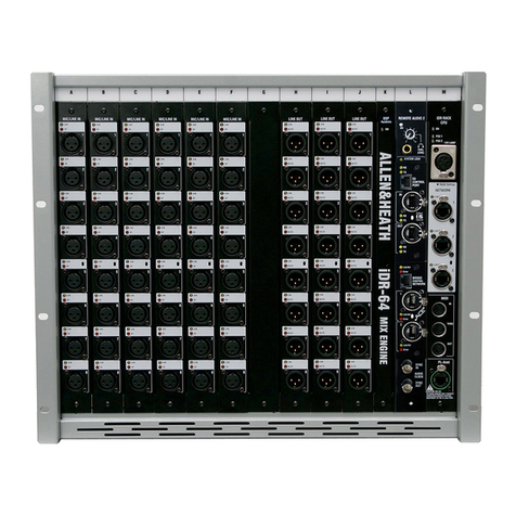 ALLEN & HEATH iDR10 User manual