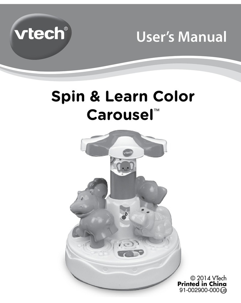 V-tech Spin & Learn Color Carousel User manual