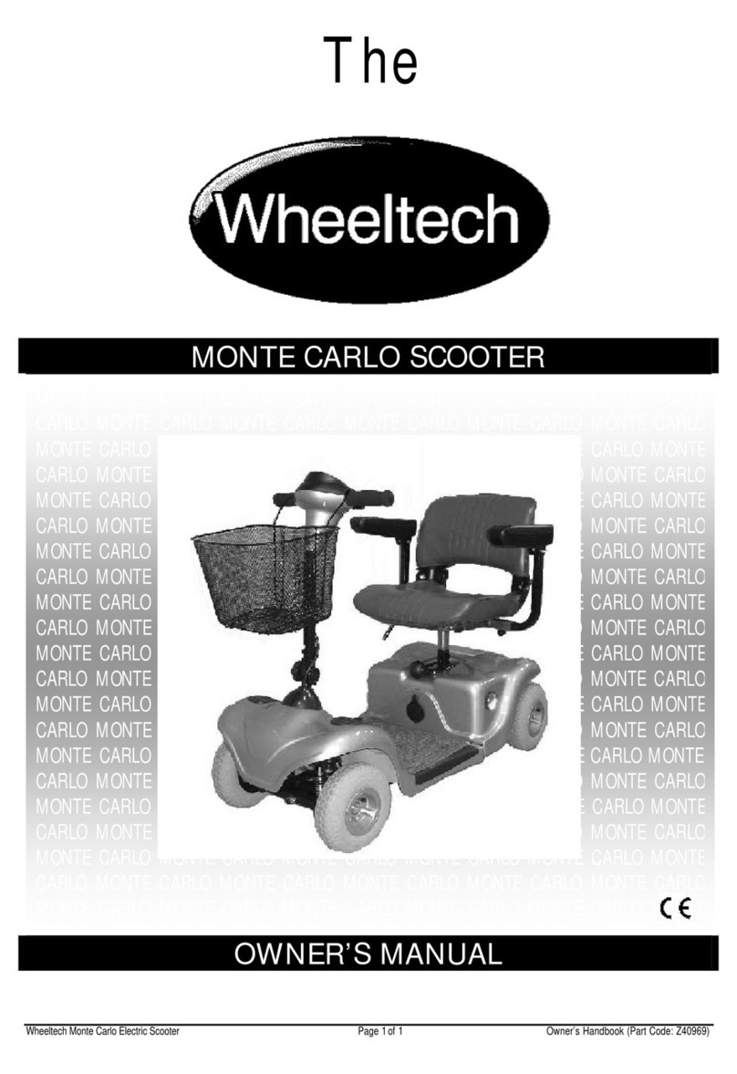 Wheeltech MONTE CARLO User manual
