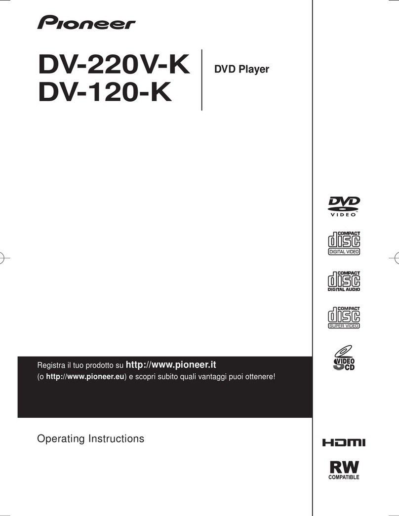 Pioneer DV-220V-K User manual