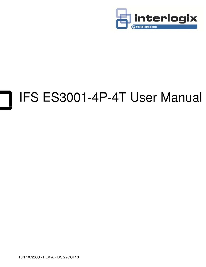 Interlogix IFS ES3001-4P-4T User manual