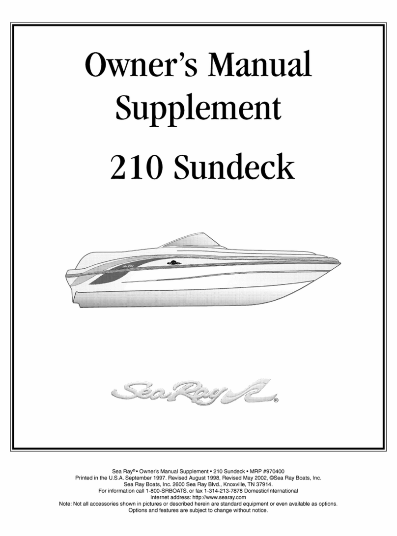 Sea Ray 210 Sundeck Configuration guide