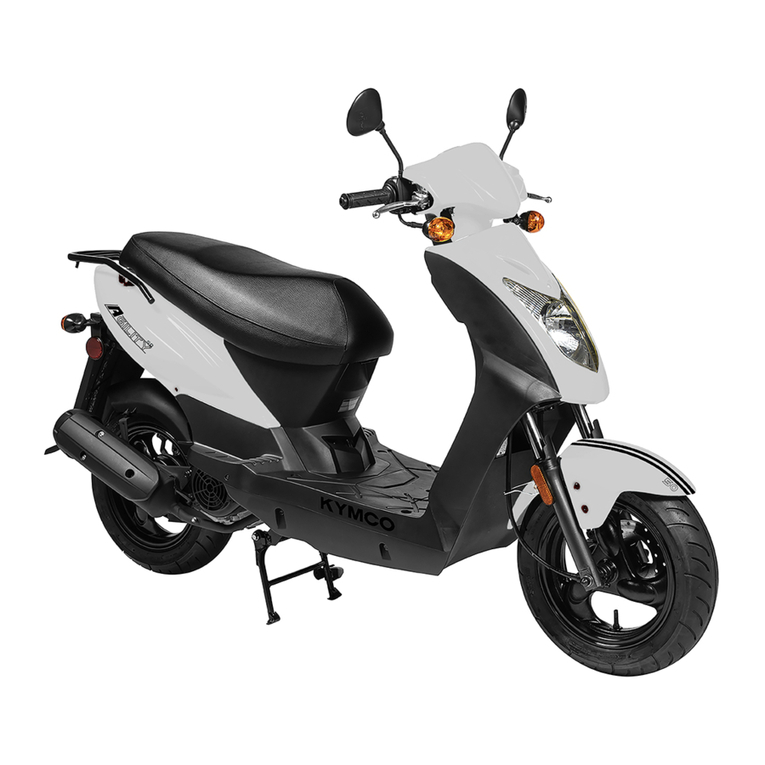 KYMCO 125 AGILITY CITY - Driver manual