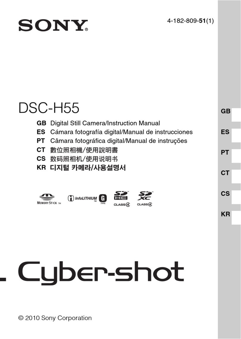 Sony DSC-H55 - Cyber-shot Digital Still Camera User manual