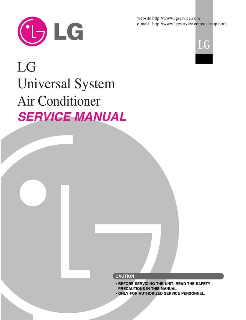 LG Universal System Air Conditioner User manual