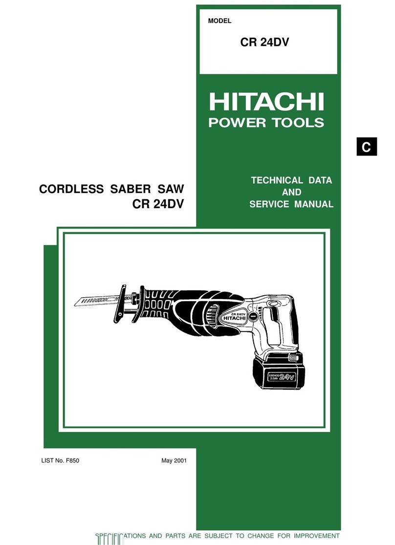 Hitachi CR 24DV User manual