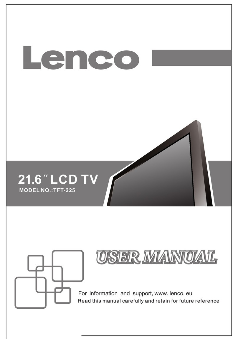 LENCO TFT-225 User manual