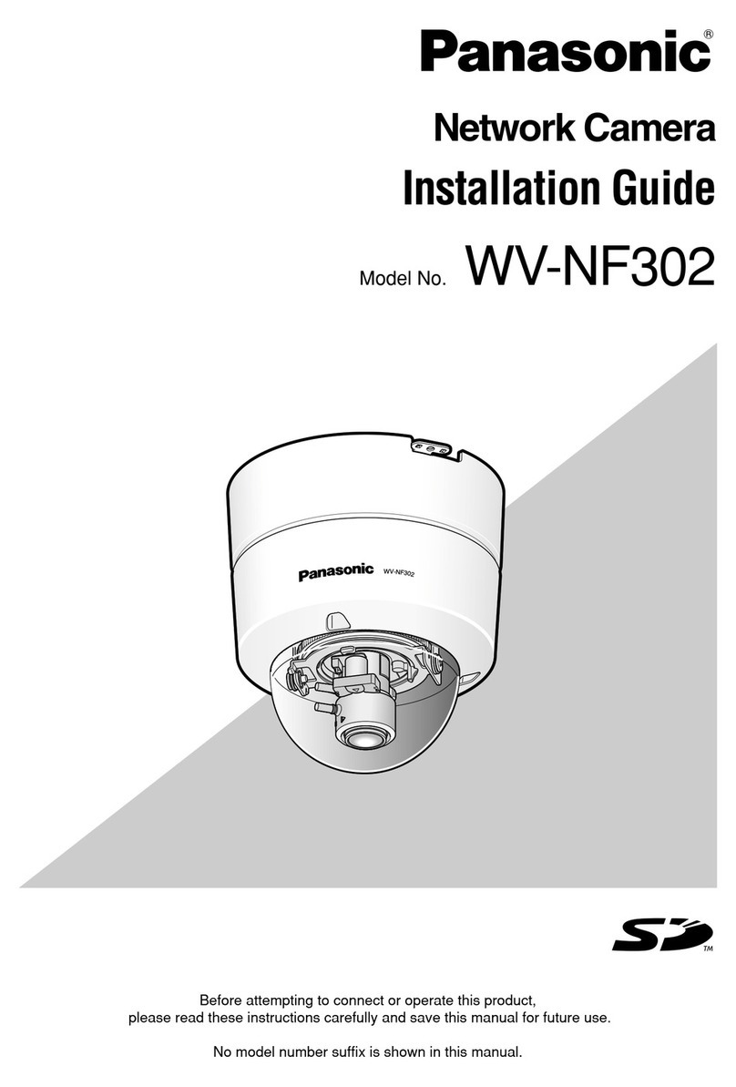 Panasonic WVNF302 - NETWORK CAMERA User manual