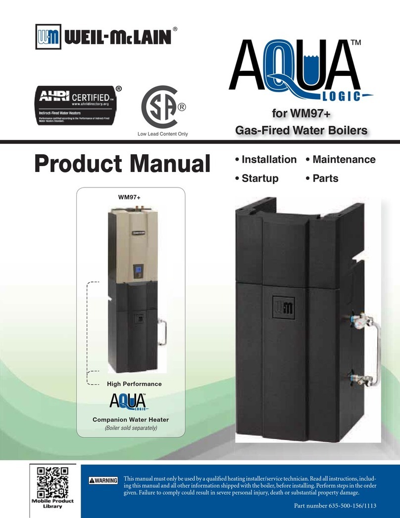 Weil-McLain Aqua Logic product manual