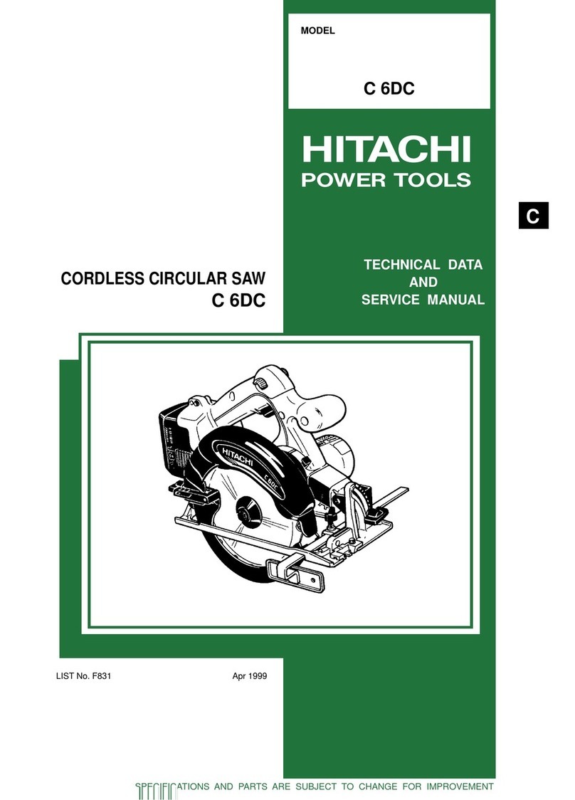 Hitachi C 6DC Manual