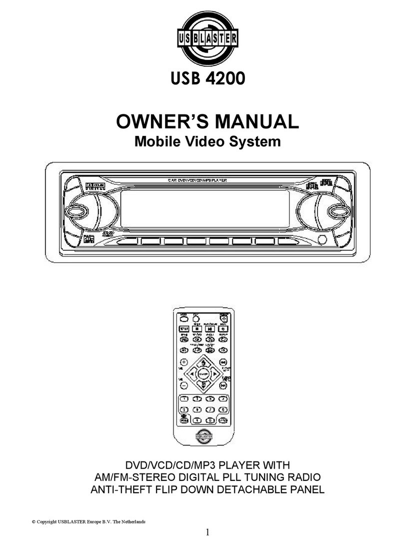 US Blaster USB 4200 owner's manual