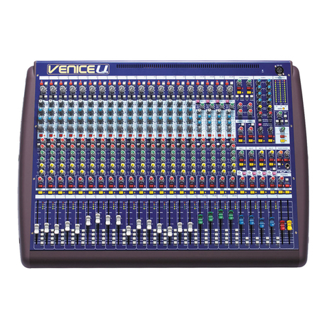 Midas VeniceU16 User manual