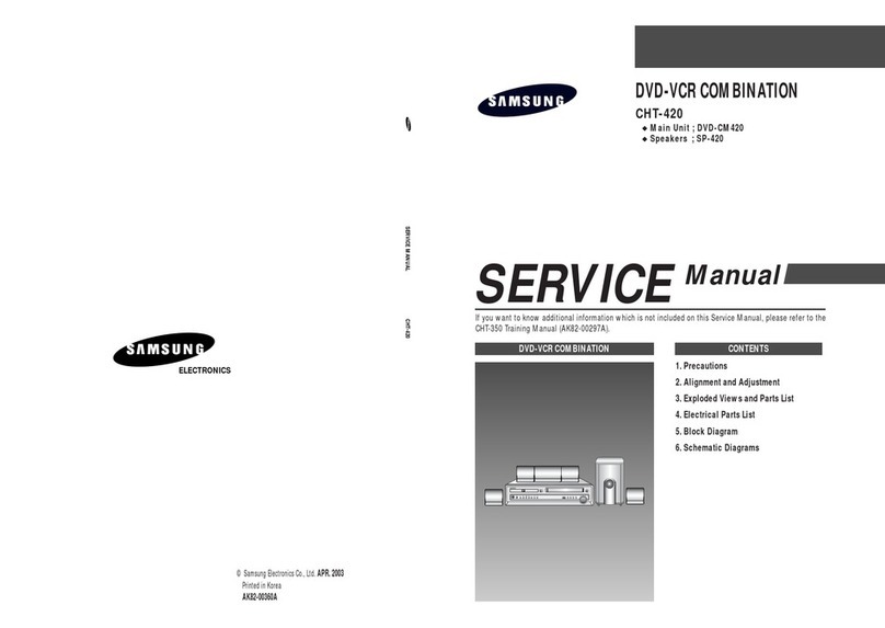 Samsung CHT-420 Service manual