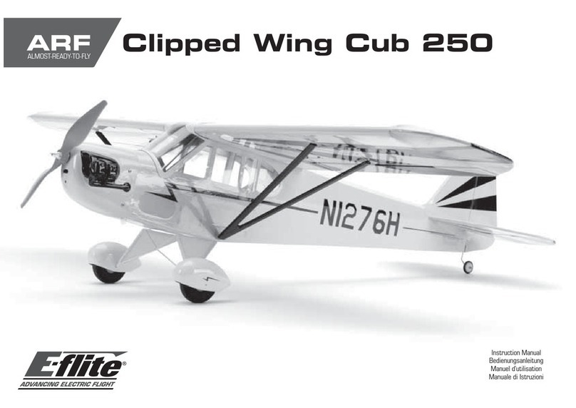 E-FLITE Clipped Wing Cub 250 User manual