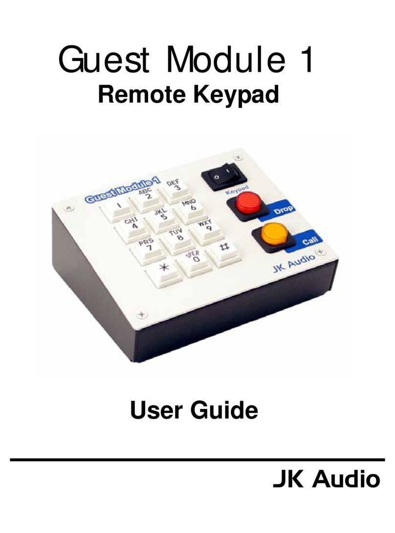 JK Audio Guest Module 1 user guide