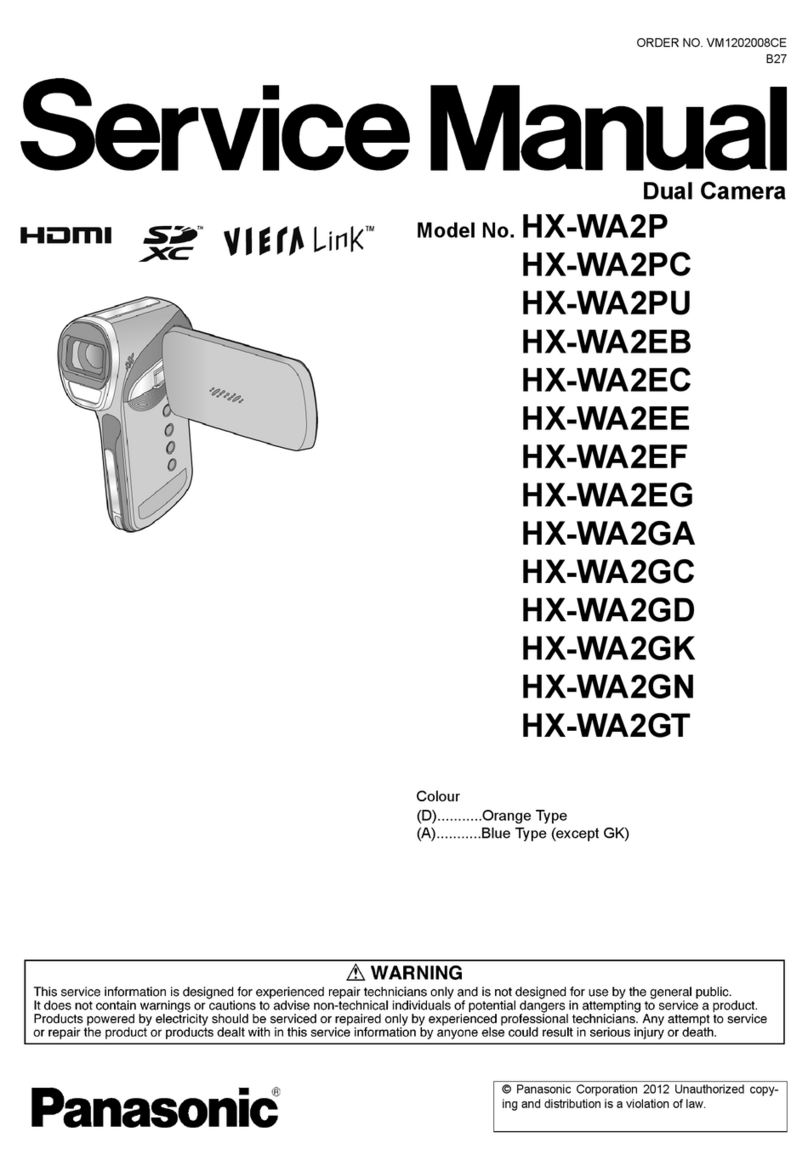 Panasonic HX-WA2P Building instructions