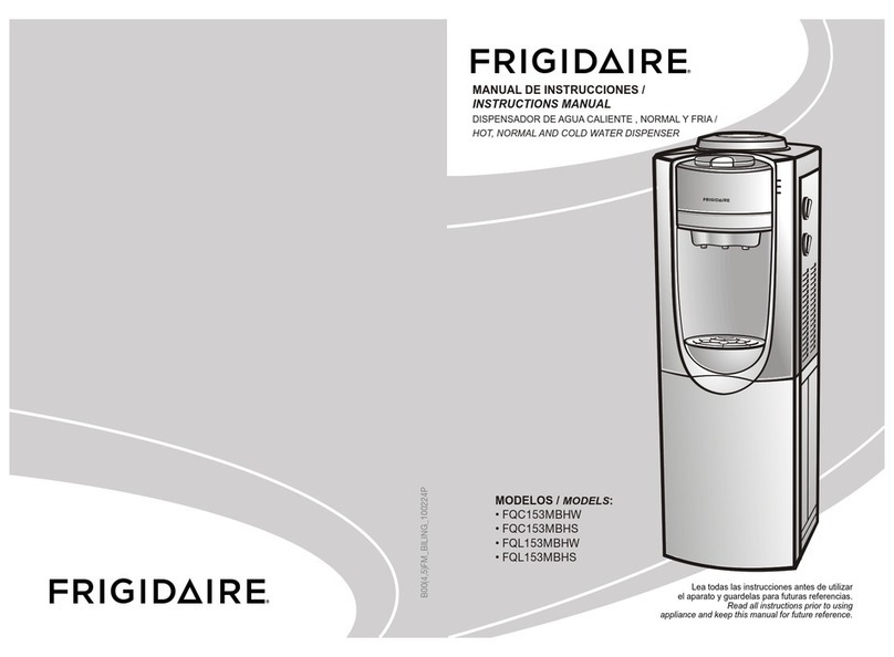 Frigidaire FQC153MBHW instruction manual