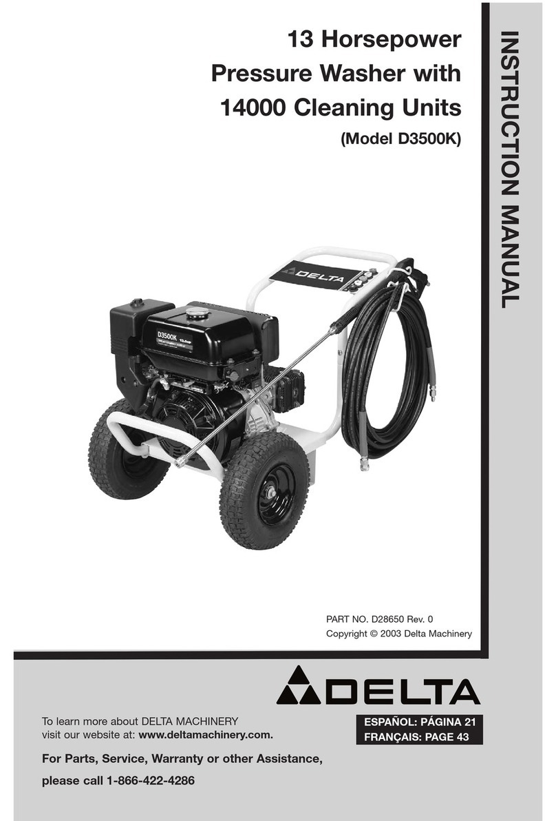 Delta D3500K instruction manual