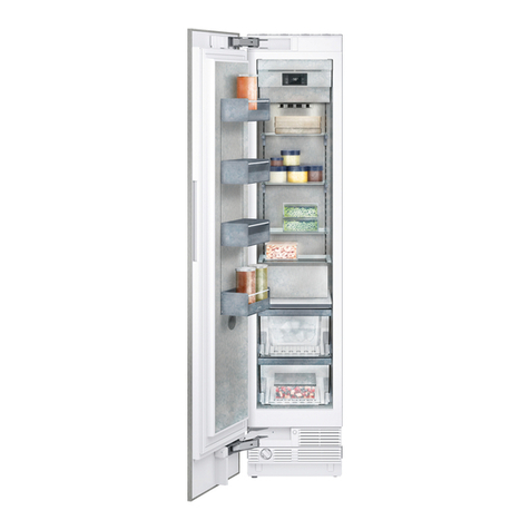 Gaggenau RF 461 installation instructions