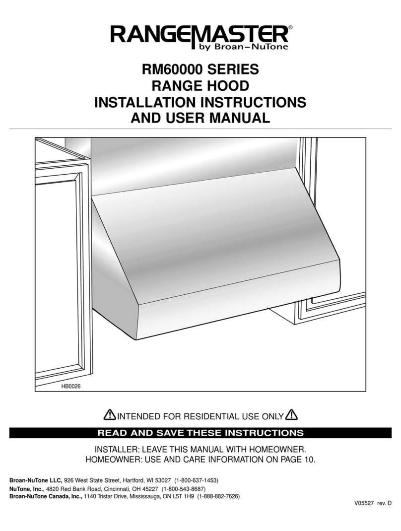 Range Master RM60000 SERIES Manual
