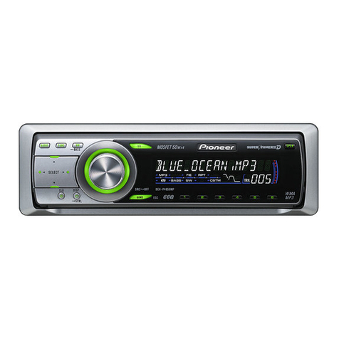 Pioneer DEH-P4850MP User manual