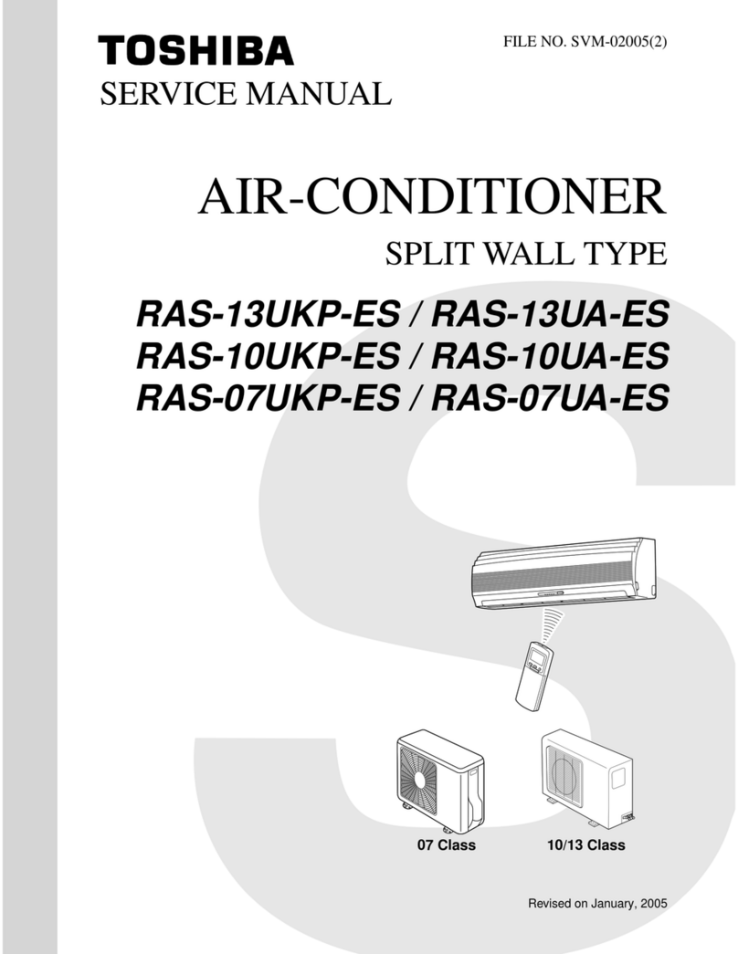 Toshiba RAS-13UKP-ES User manual