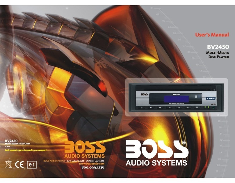 Boss Audio Systems BV2450 user manual
