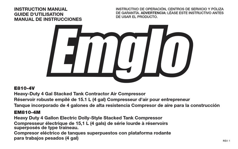 Emglo E810-4V User manual