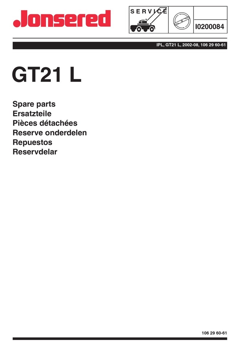 Jonsered GT21 L Guide