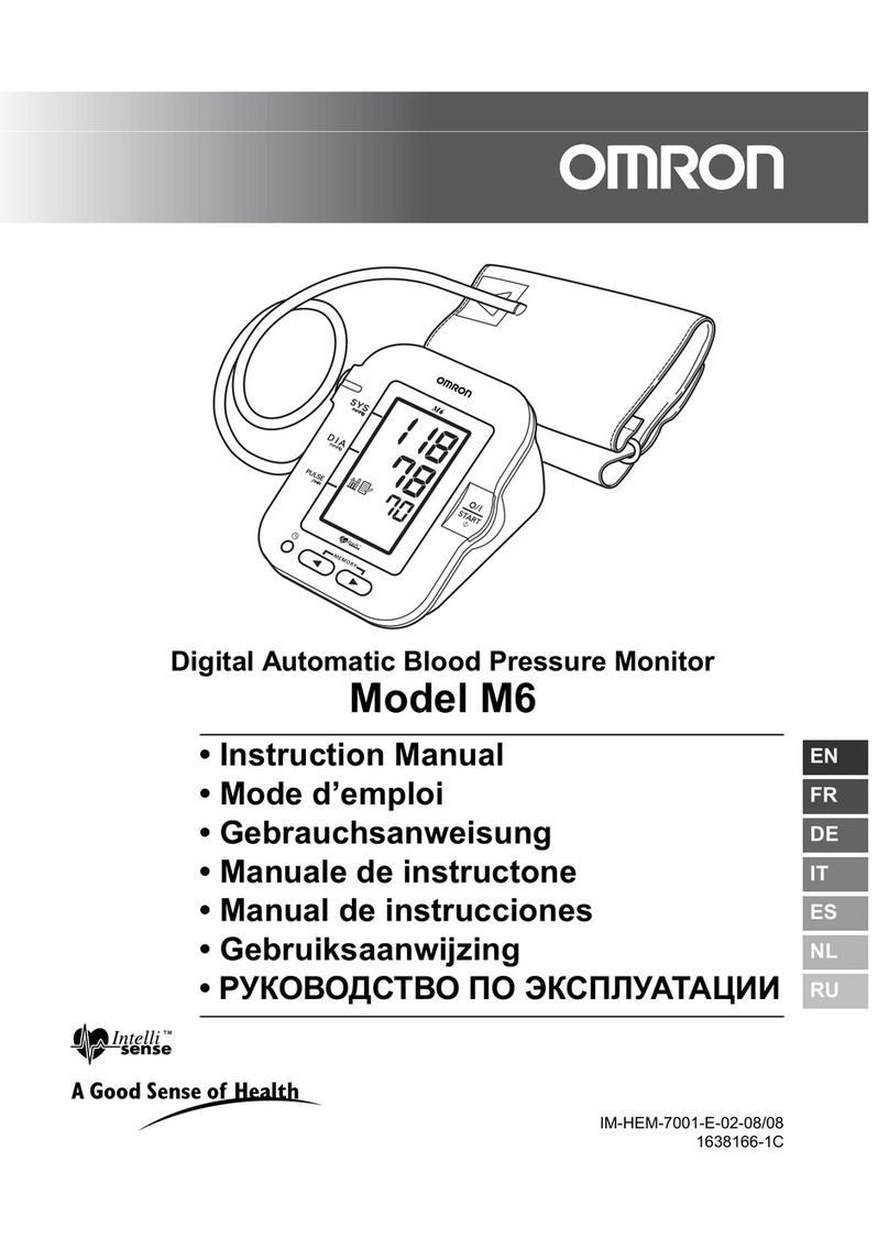 Omron M6 Comfort User manual