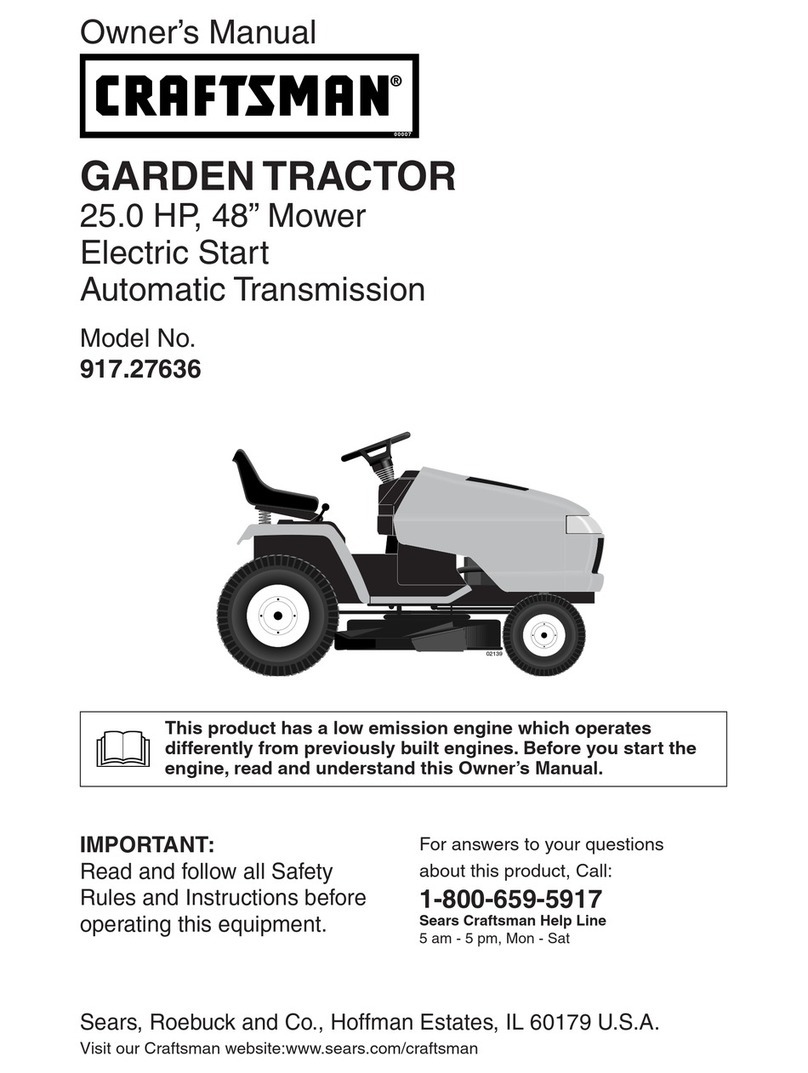 Craftsman 917.27636 owner's manual