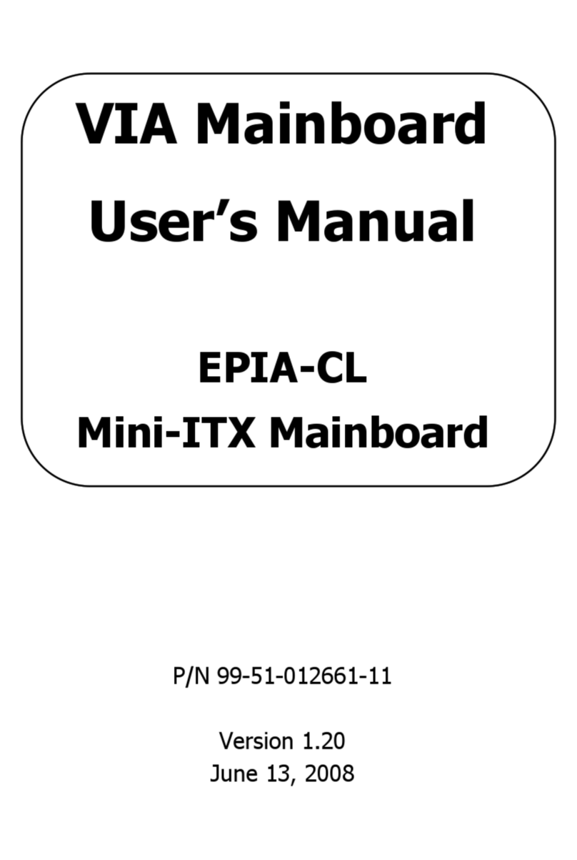 VIA Technologies EPIA-CL User manual VIA Technologies EPIA-CL User manual