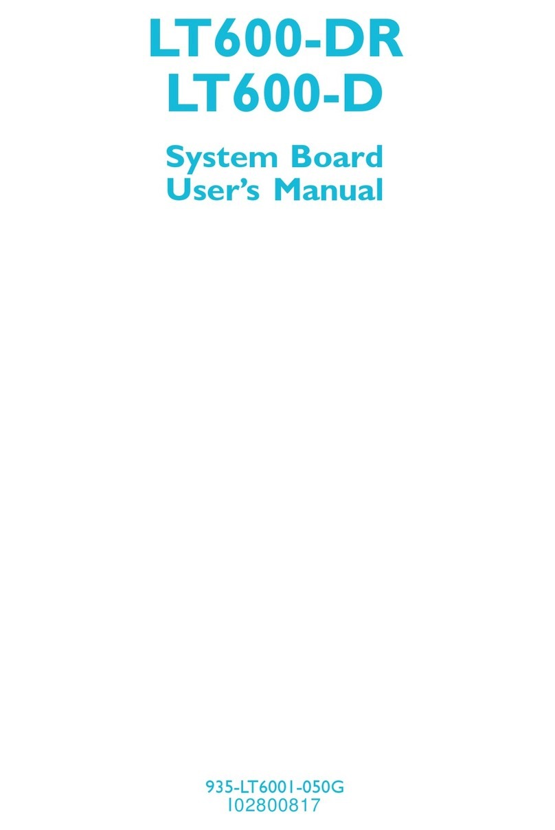 DFI-ITOX LT600-DR User manual