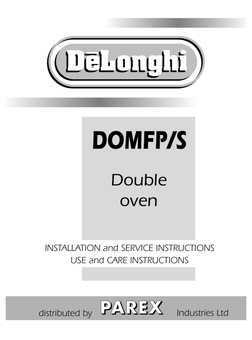 DeLonghi DOMFP/S Installation guide