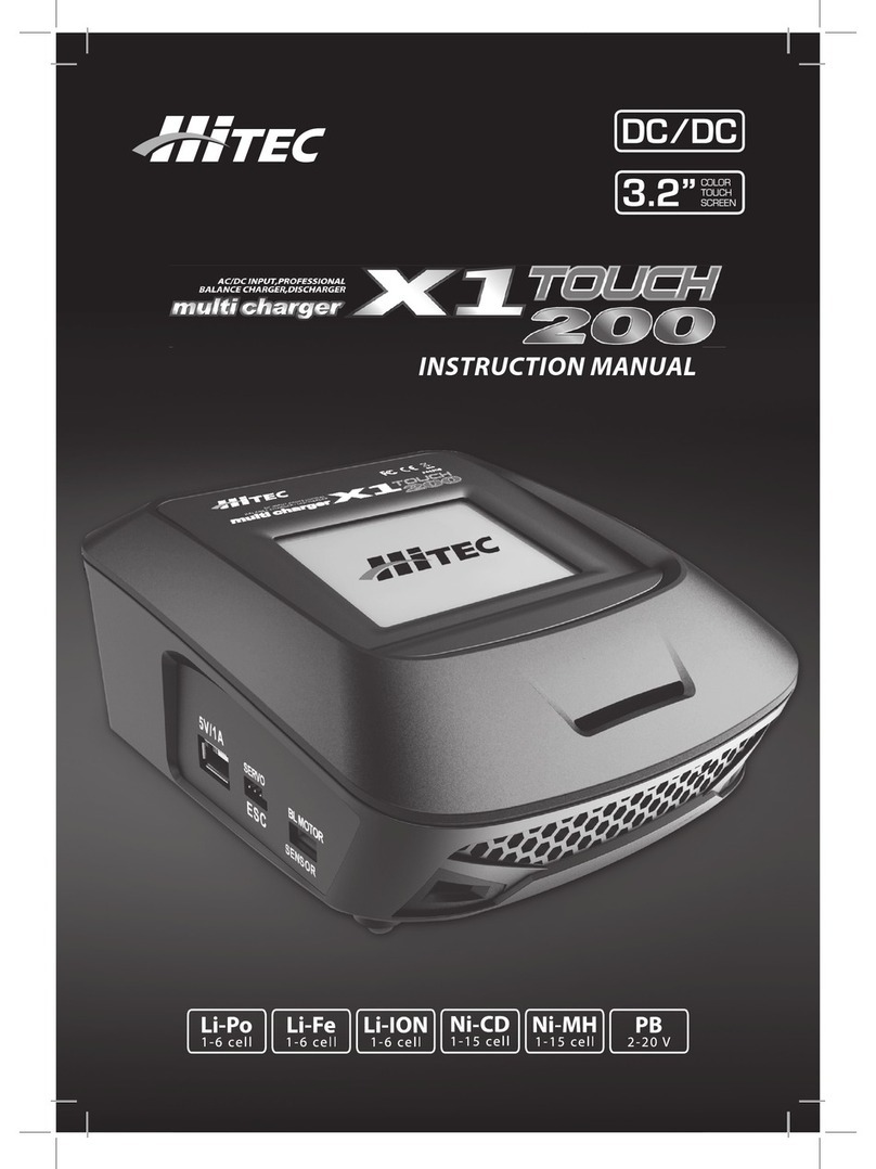 Hi-Tec X1-200 Touch User manual