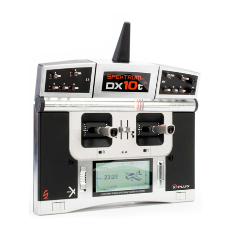Spektrum DX10t Function module manual
