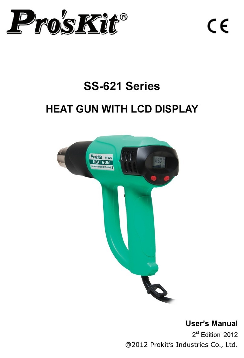 Pro's Kit Pro'sKt SS-621 Series user manual