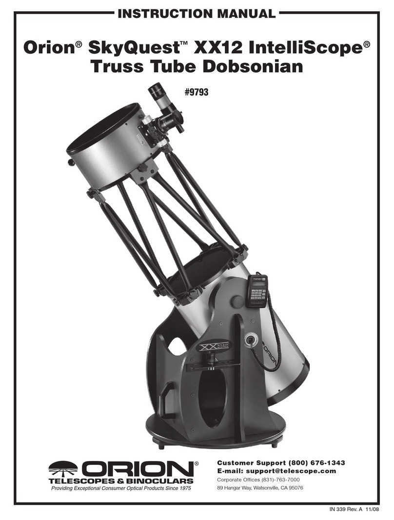 Orion SkyQuest XX12 Intelliscope Truss Tube Dobsonian... User manual