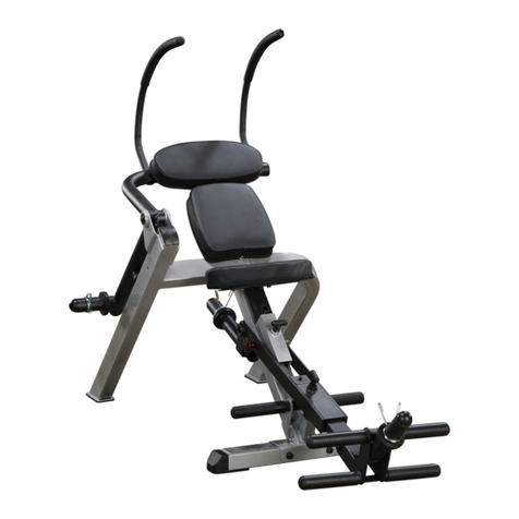 Body Solid GAB300 User manual