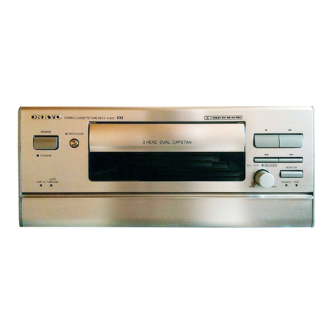 Onkyo K-622 User manual