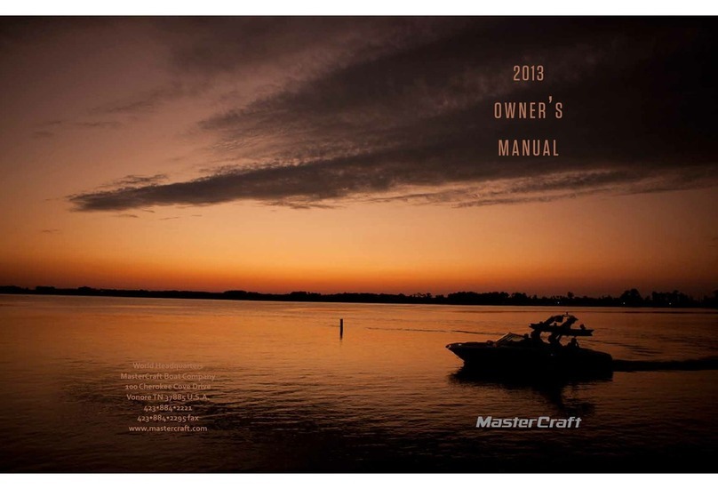 MasterCraft 2013 XStar User manual MasterCraft 2013 XStar User manual