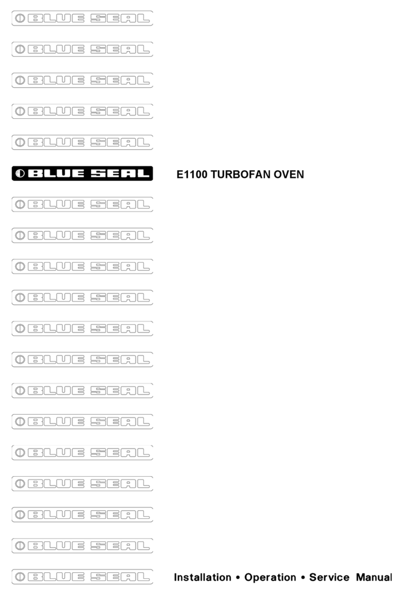 Blue Seal E1100 owner's manual