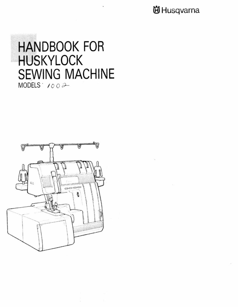 Husqvarna HUSKYLOCK 1002 User manual