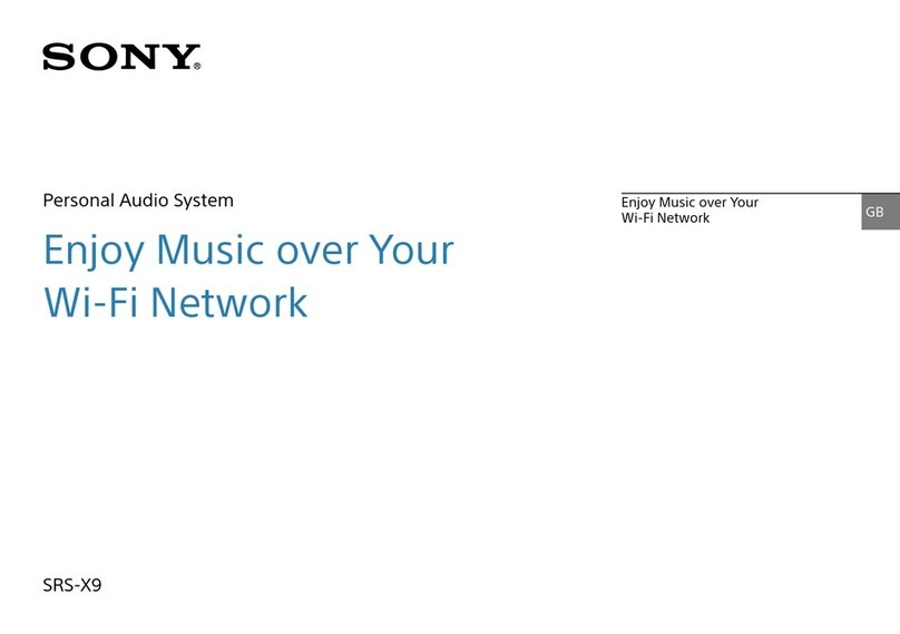 Sony SRS-X9 Network guide