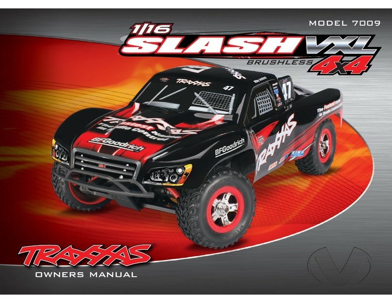 Traxxas 1/16 Slash VXL 4x4 7009 User manual