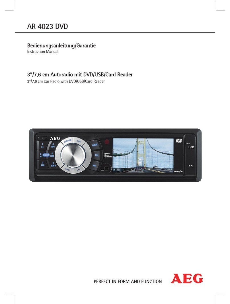 AEG AR 4023 DVD User manual