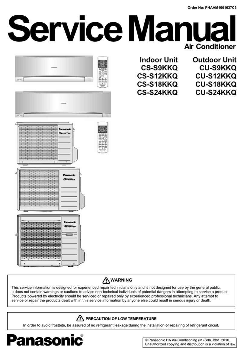 Panasonic CS-S9KKQ User manual
