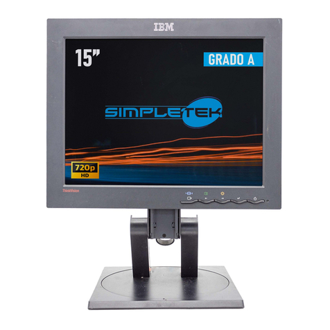IBM ThinkVision L150 User manual