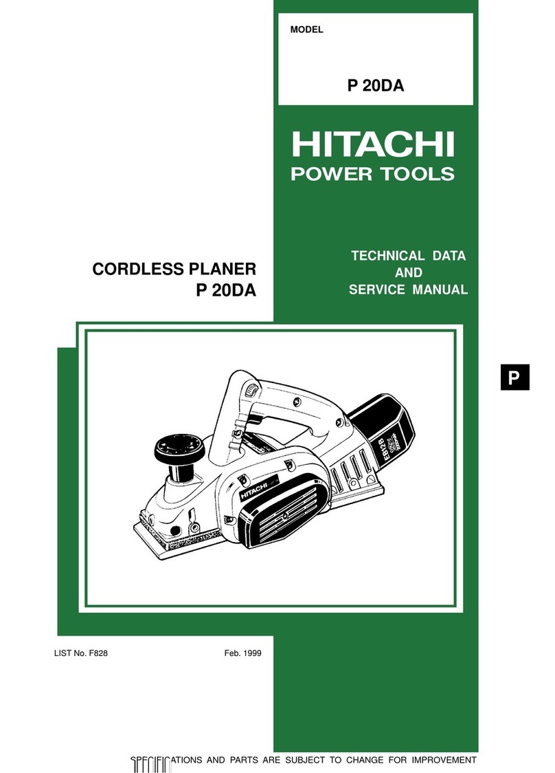 Hitachi P 20DA Manual